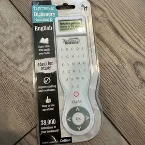 Electronic Dictionary Bookmark - Stocking Stuffer